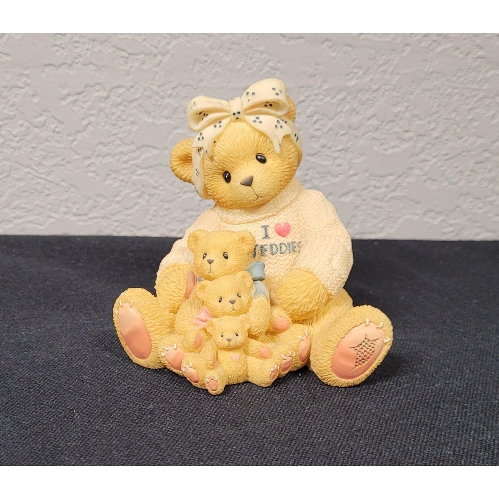 Enesco Cherished Teddies Figurine #302988 If A Mom's Love Comes In All Sizes...